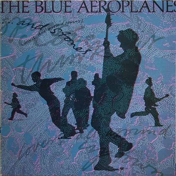 blue aeroplanes