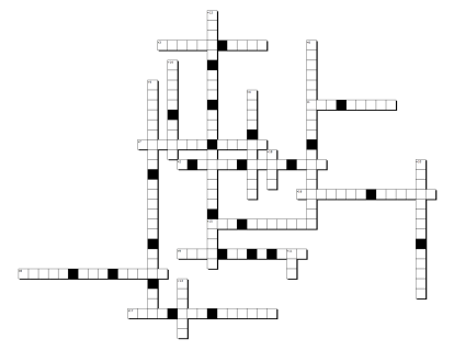 Classic Pop Crossword – June 2018