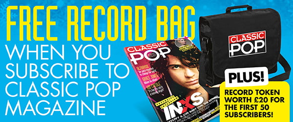 Free Record Bag when you subscribe to Classic Pop magazine