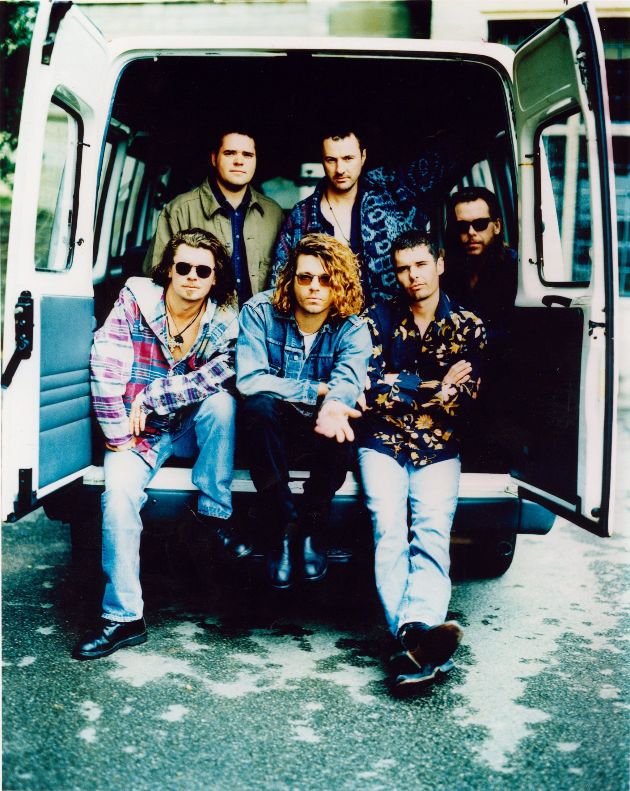 INXS van press shot