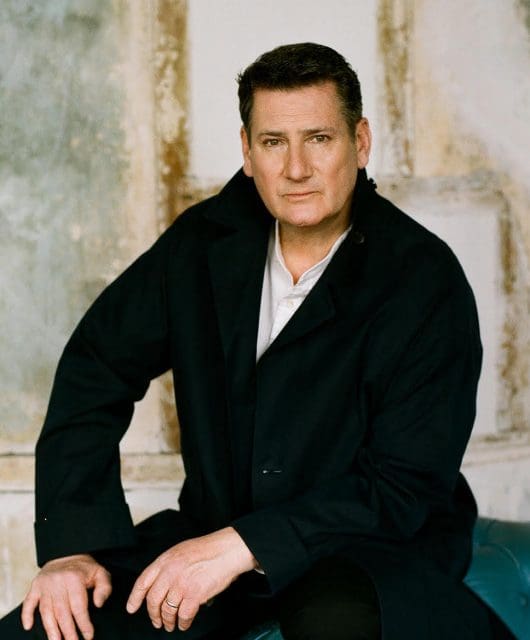 Tony Hadley sitting down