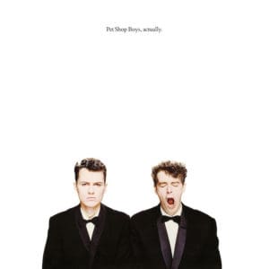 Pet Shop Boys – Actually album cover