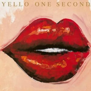 One Second album cover painting of red lips