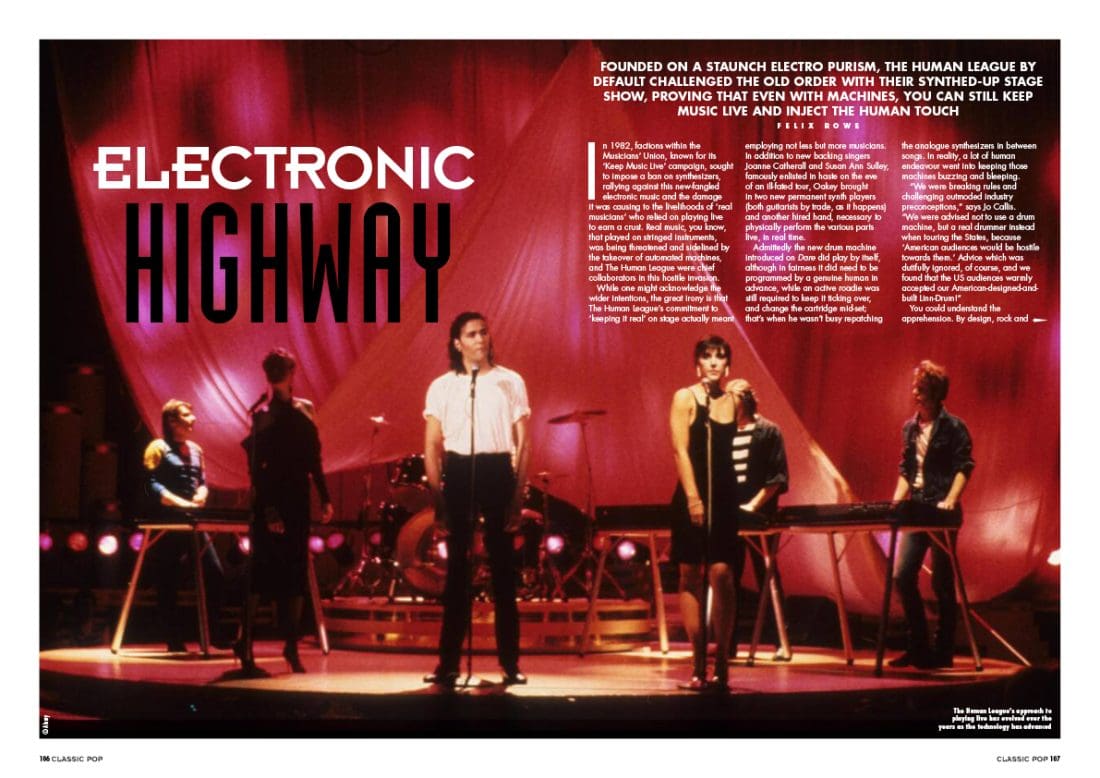 Electronic Highway Classic Pop Presents The Human League