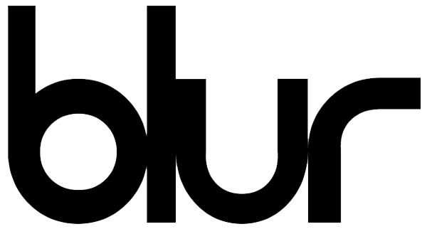 Band logos Blur logo