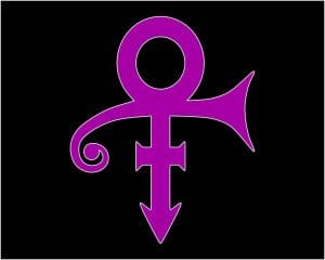 Band logos Prince symbol logo