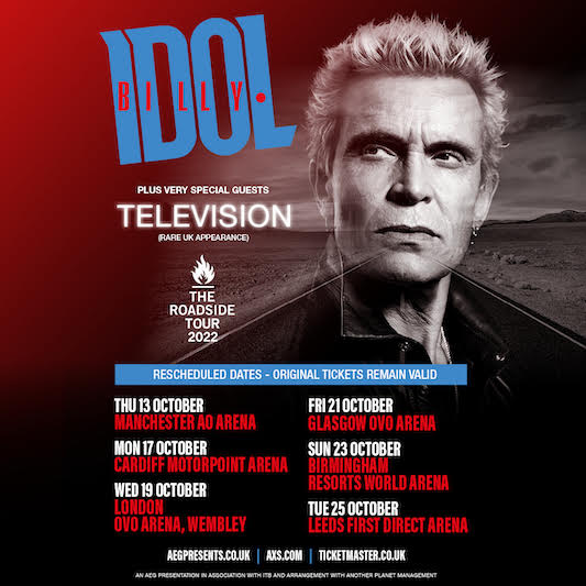 Billy Idol tour