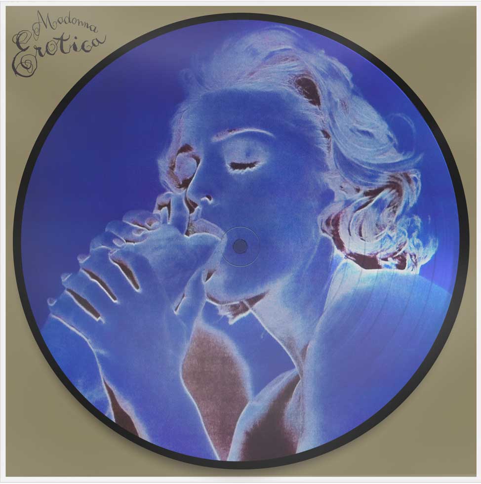 Madonna celebrates 30th anniversary of Erotica with release of infamous picture disc