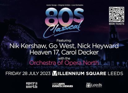 (CLOSED) Win 2x standing tickets to 80s Classical in Leeds