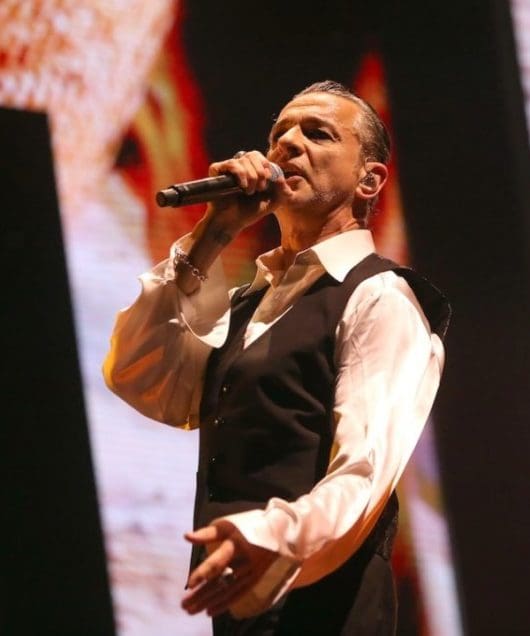 LONDON, ENGLAND - Dave Gahan of Depeche Mode performs at The O2 Arena on January 22, 2024 in London, England. (Photo by Chiaki Nozu/WireImage)