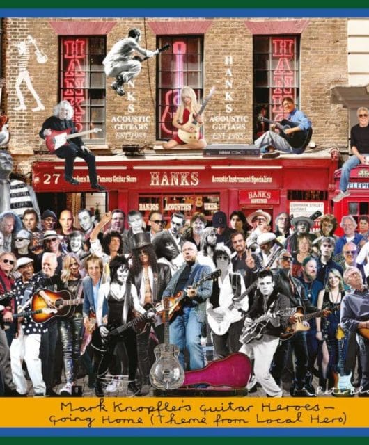 Mark Knopflers Guitar Heroes Going Home UK by Sir Peter Blake