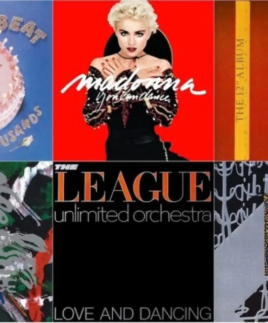 Top 20 Remix Albums featuring Bronchi Beat, Madonna, Howard Jones, Propaganda and The League