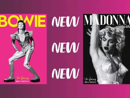 Bowie and Madonna Poster Magazines