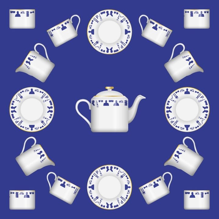Pet Shop Boys release commemorative tea set