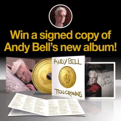 Win A Signed Copy Of Andy Bell’s New Solo Album