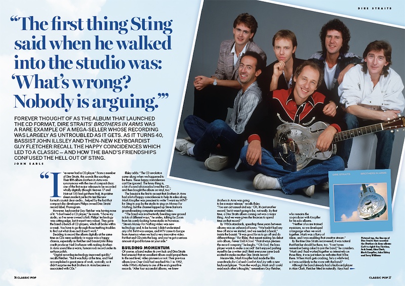 Classic Pop issue 94 Dire Straits