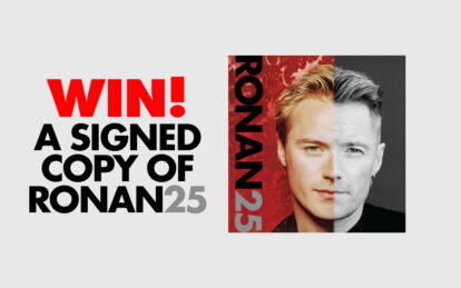 Ronan Keating Competition – win a signed copy of Ronan25